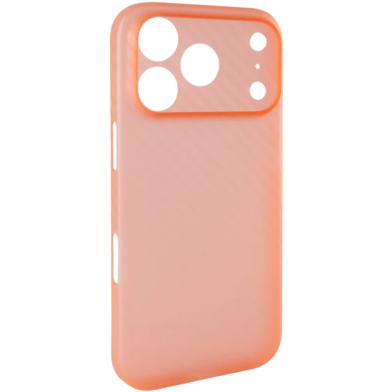 Чохол Getman Carbon Ultra Slim для Apple iPhone 18 Pro Max – Orange. Фото 1 з 7