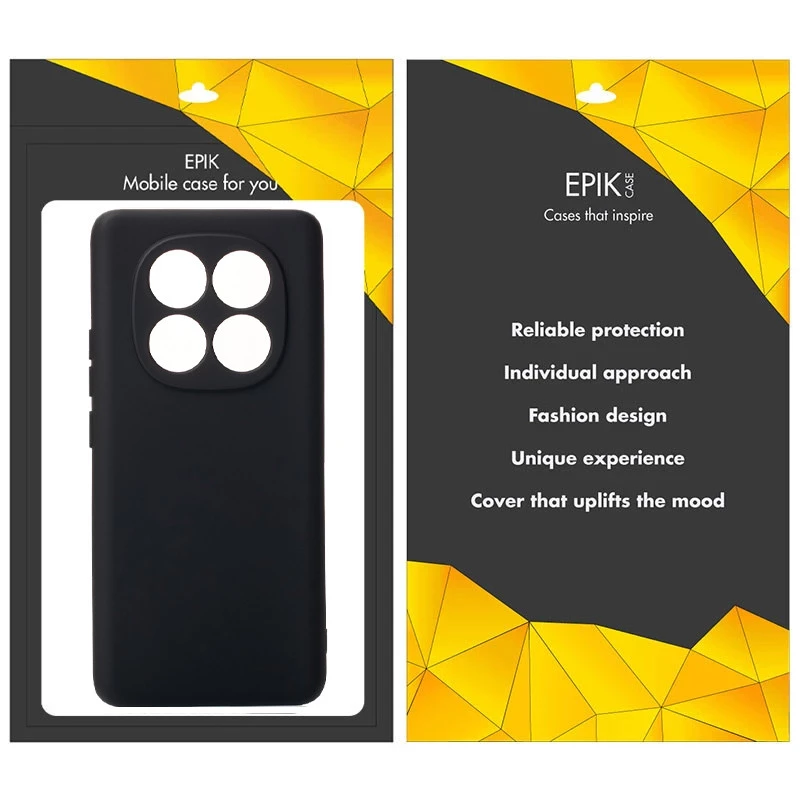 Чорний силіконовий чохол Epik із захистом камери на Xiaomi Poco X7 – Чорний. Фото 2 Чорний силіконовий чохол Epik із захистом камери на Xiaomi Poco X7 – Чорний. Фото 2 з 2