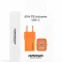 СЗУ Amaya E450S PD45W GaN (1USB-C) – Orange. Фото 2 из 2