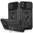 Удароміцний чохол Ummi Camshield Serge Ring (in box) для Apple iPhone XR (6.1") – Чорний / Black. Фото 1 з 3