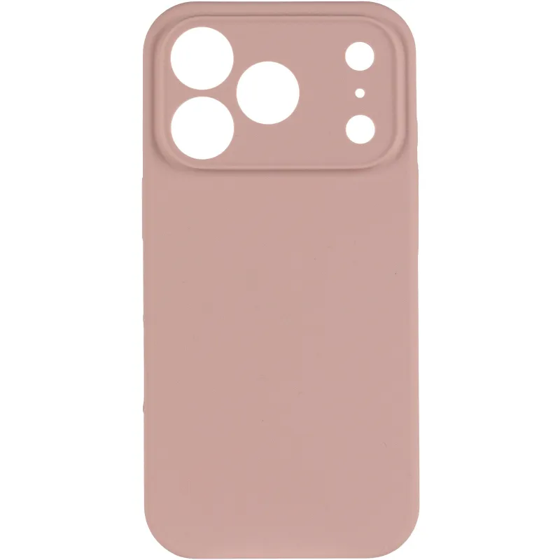 Чехол Silk Full Camera Protective (AA) NO LOGO для Apple iPhone 17 Pro Max (6.9") – Розовый / Pink Sand. Фото 2 из 5