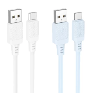 Дата кабель Borofone BX115 Lotto USB to Type-C 3A (1m) фото 1 з 1