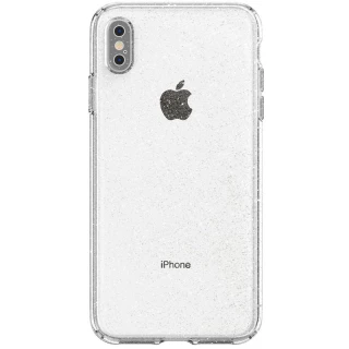 Прозорий чохол з блискітками Apple iPhone X (5.8") фото 1 Прозорий чохол з блискітками Apple iPhone X (5.8") фото 1 з 2
