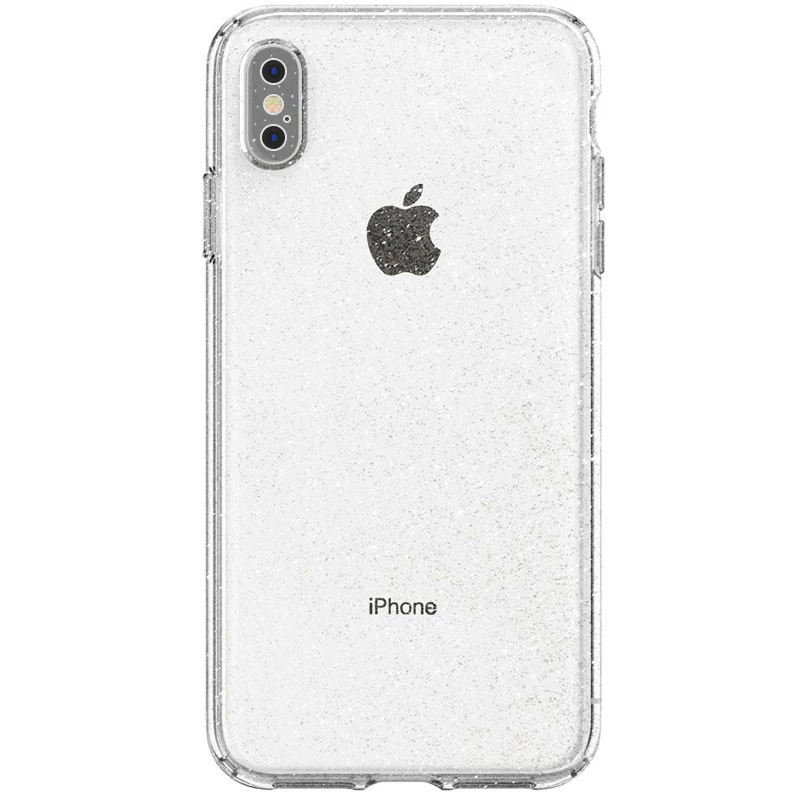 Прозорий чохол з блискітками Apple iPhone XS (5.8") – Clear. Фото 1 з 12
