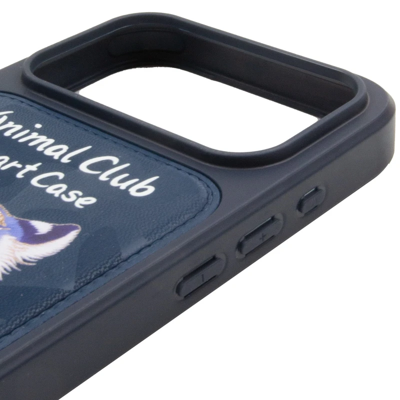 TPU+PC чохол Animal Club для Apple iPhone 17 Pro (6.3") – Royal Blue. Фото 5 з 6