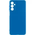 Кольоровий силіконовий чохол GETMAN із закритою камерою для Samsung Galaxy S21 – Синій / Royal blue. Фото 1 з 1