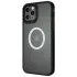 TPU+PC чехол Metal Buttons with Magnetic Fit для Apple iPhone 12 Pro Max (6.7") – Черный / Black. Фото 2 из 4