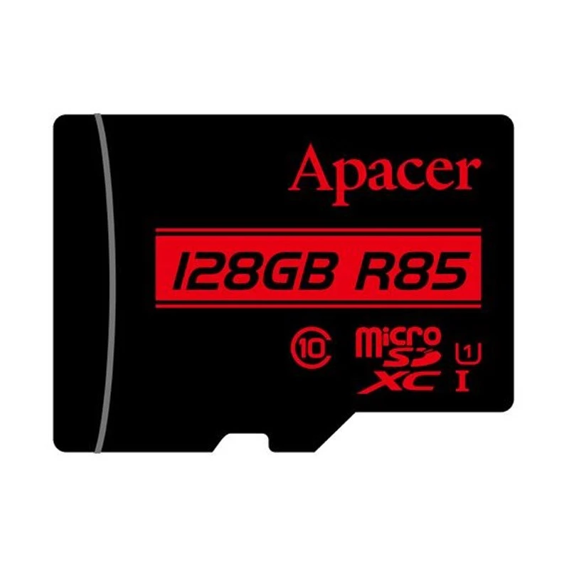 

Карта пам'яті Apacer microSDXC (UHS-1) 128Gb class 10 R85MB/s (без адаптера) (Black)