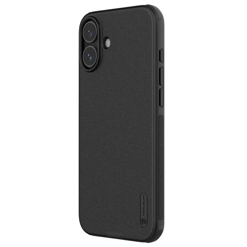 Чехол Nillkin Matte Magnetic Pro для Apple iPhone 16 – Черный / Black. Фото 3 из 8