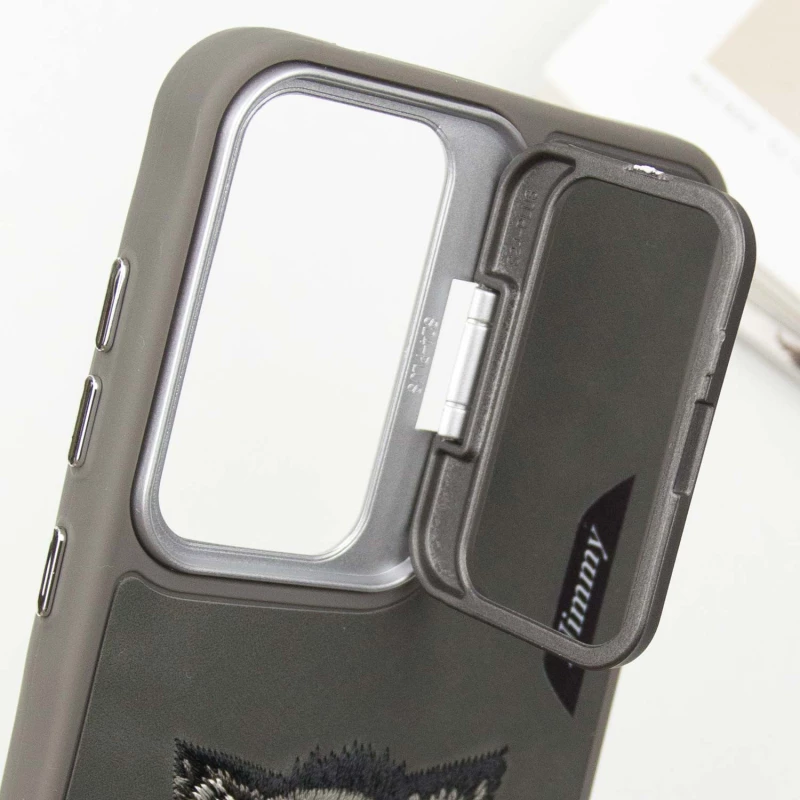 TPU+PC чехол с животными для Xiaomi Poco C65 – Grey Wolf. Фото 6 из 7