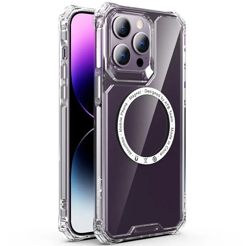 

Чохол TPU Gorilla with MagSafe для Apple iPhone 14 Pro (6.1") (Clear)