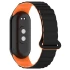 Ремінець Dual-color Magnetic для Xiaomi Mi Band 9/8 – Black / Orange. Фото 4 з 9