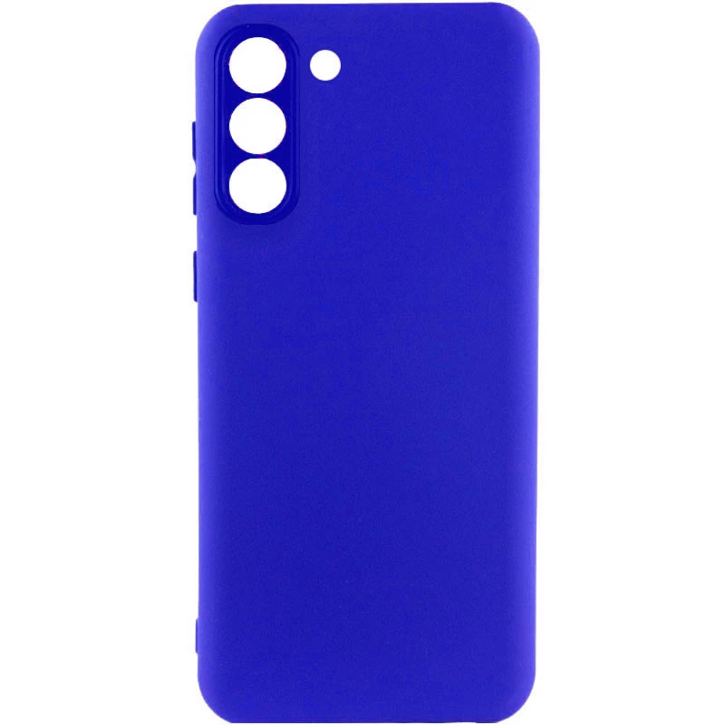 Чохол Silicone Case Lakshmi з закритою камерою на Samsung Galaxy S24+ – Синій / Iris. Фото 2 з 9