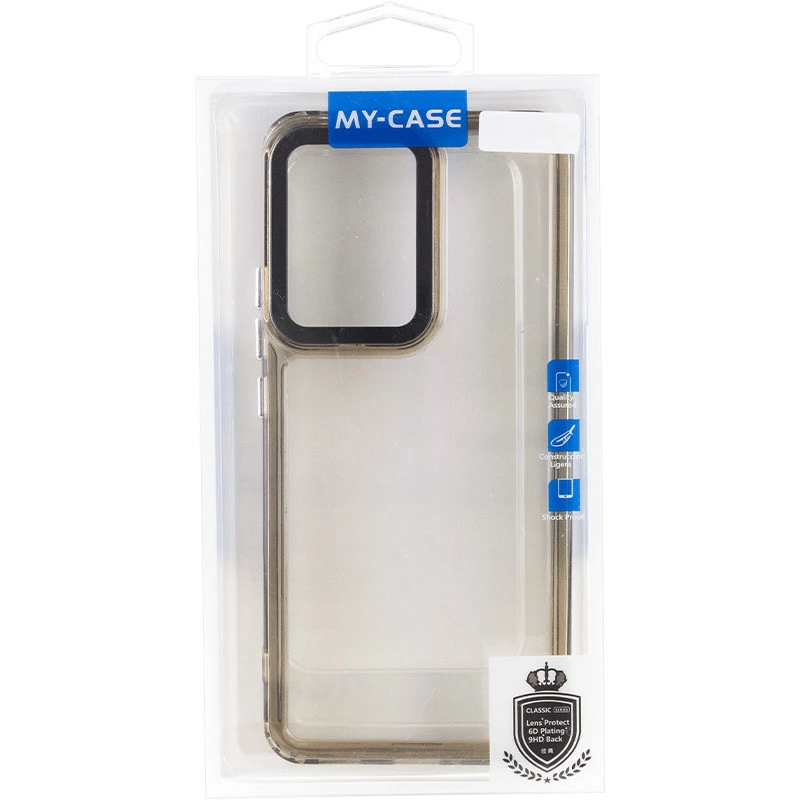 Кольоровий чохол TPU+PC на Xiaomi Poco F5 Pro – Gray. Фото 7 з 7