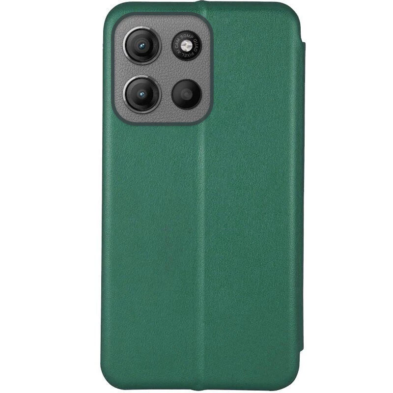 Чехол-книжка классический для Motorola Moto G15 4G – Зеленый. Фото 2 из 3