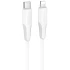 Дата кабель Borofone BX119 New Type-C to Type-C 60W (1m) – White. Фото 1 з 7