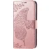 Кожаный чехол-книжка Butterfly Pattern для Samsung Galaxy A36 5G – Rose Gold. Фото 1 из 4
