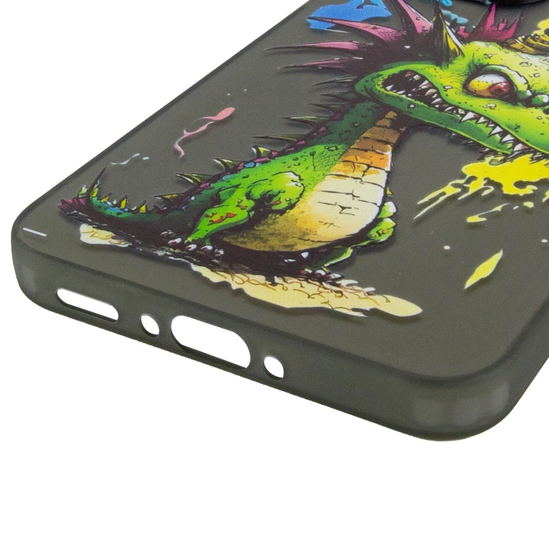 Чохол TPU+PC Street Art для Samsung Galaxy A15 4G/5G – Dragon. Фото 7 з 7