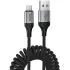 Дата кабель Hoco X121 Nuevo USB to MicroUSB 2.4A (1.5m) – Black. Фото 1 из 7