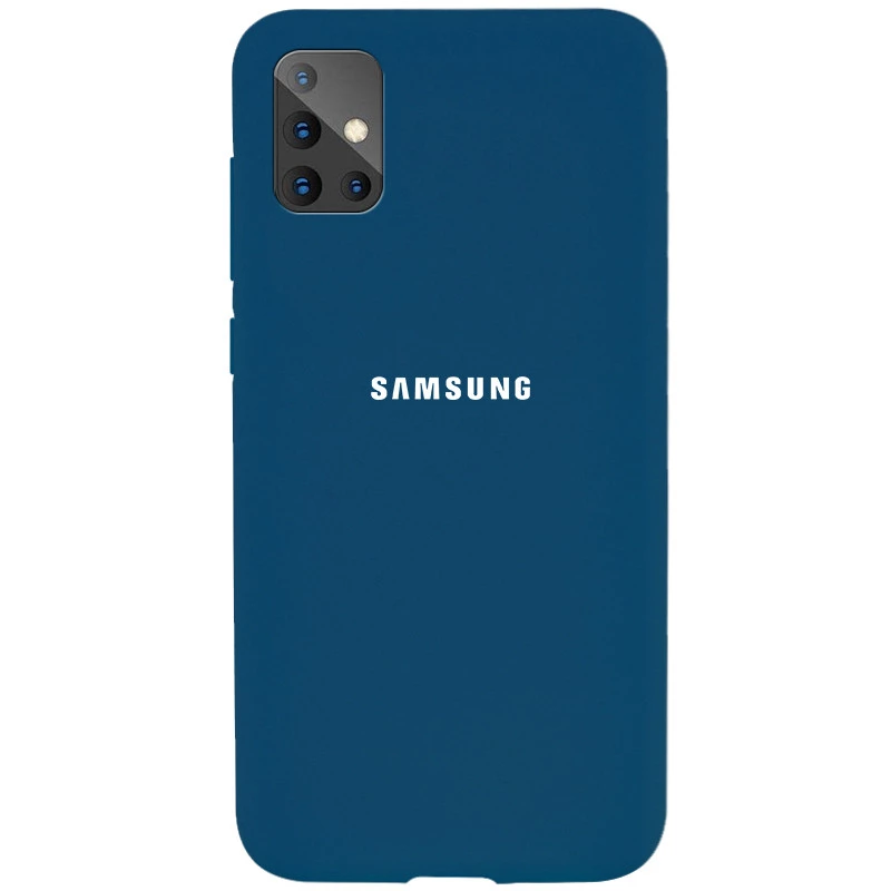 

Чехол Case с закрытым низом на Samsung Galaxy A51 (Синий / Cobalt), Синій / cobalt