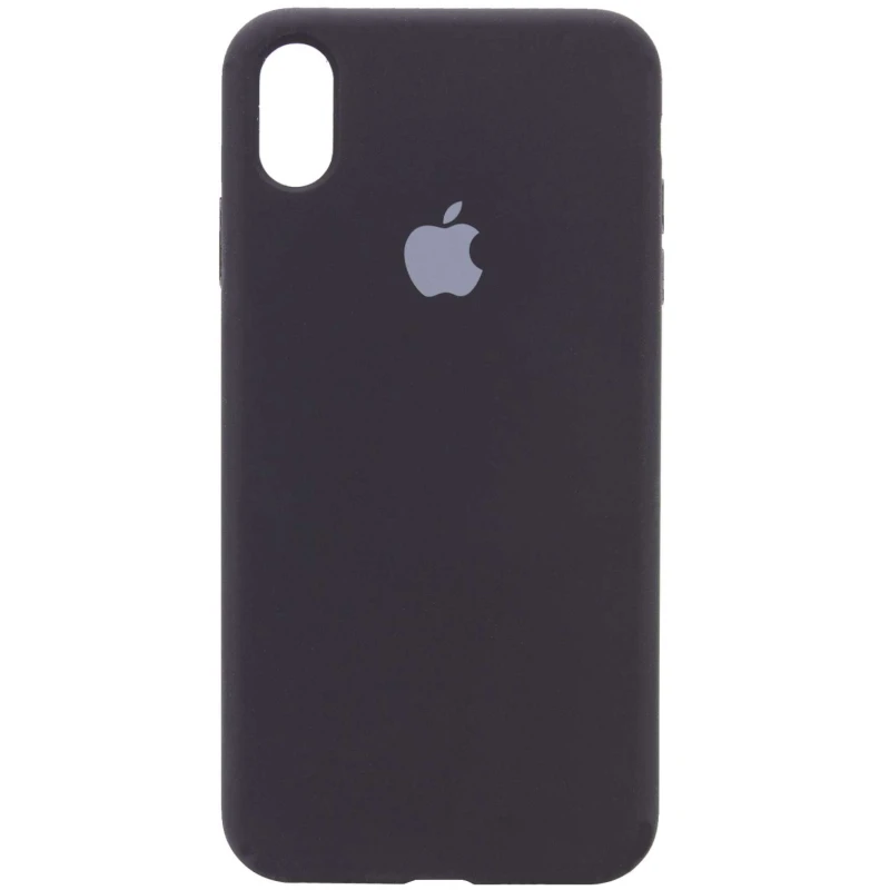 

Чохол Silicone Case з закритим низом на Apple iPhone XS (5.8") (Чорний / Black)