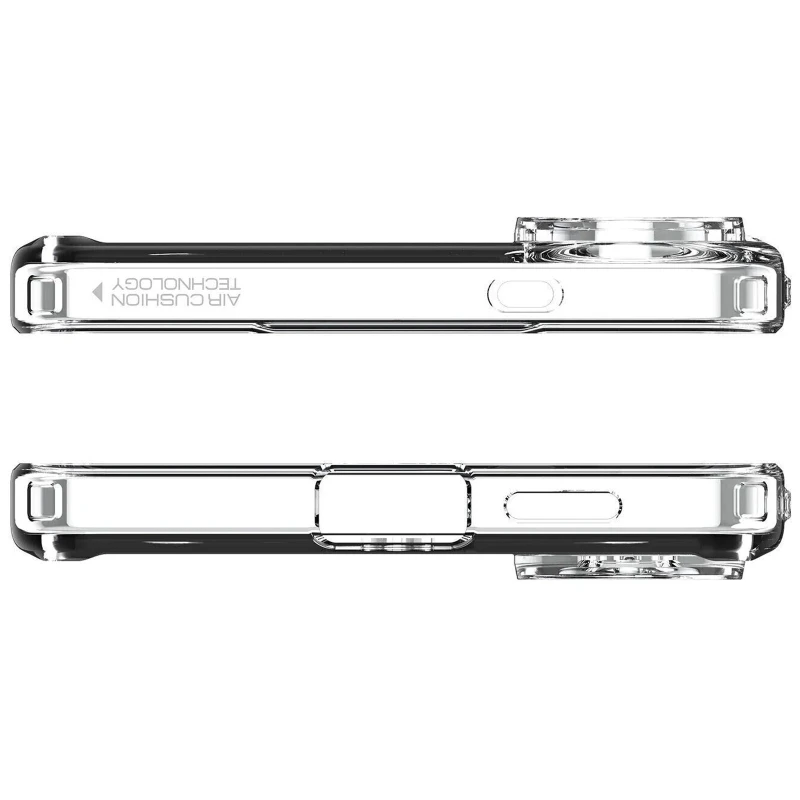 Чохол SGP Ultra Hybrid (MagFit) на Samsung Galaxy S25 Edge – Прозорий. Фото 3 з 5