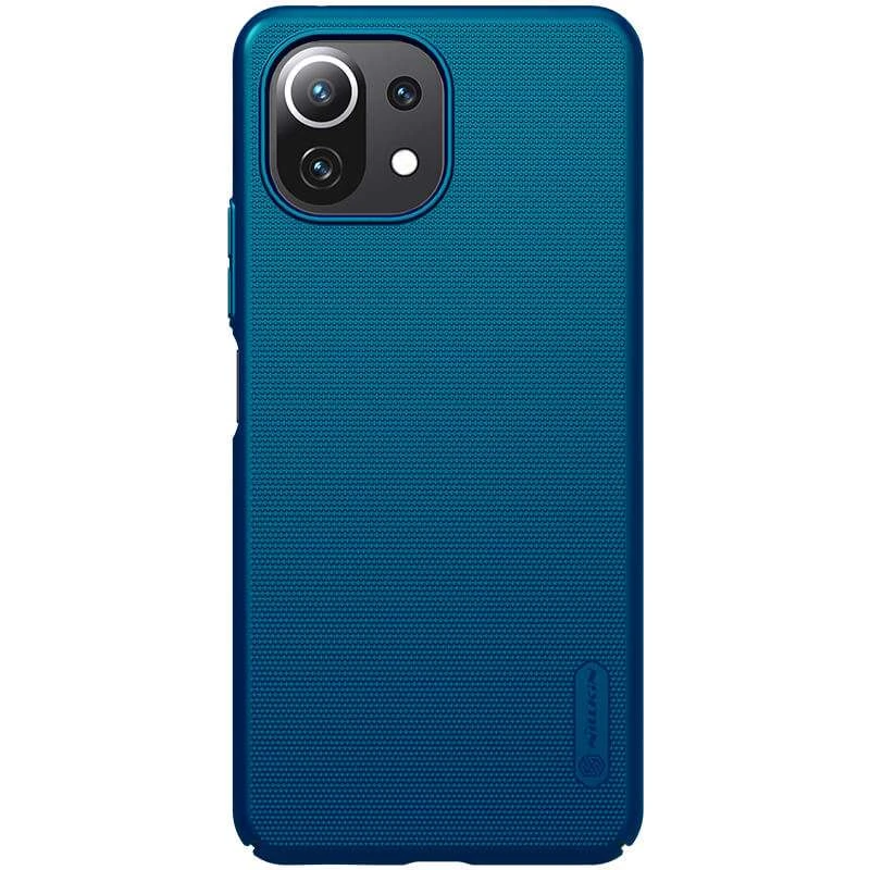 

Пластикова накладка Nillkin Frost на Xiaomi Mi 11 Lite (Бірюзовий / Peacock blue)