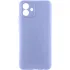 Кольоровий силіконовий чохол GETMAN із закритою камерою для Samsung Galaxy A07 – Бузковий / Light purple. Фото 2 з 3