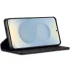 Шкіряний чохол-книжка LC.IMEEKE Carbon Black для Xiaomi Redmi Note 15 4G/5G (EU) – Black. Фото 3 з 4