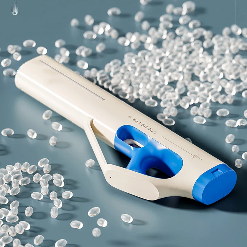 Водный аккумуляторный автомат Water Gun 185-66 (400ml) with lithium battery – White / Blue. Фото 5 из 5