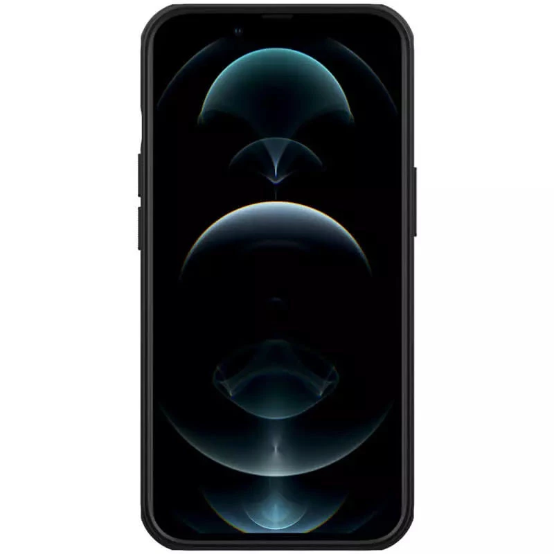 Чохол Nillkin Matte Pro з лого на Apple iPhone 14 (6.1") – Чорний. Фото 2 з 6
