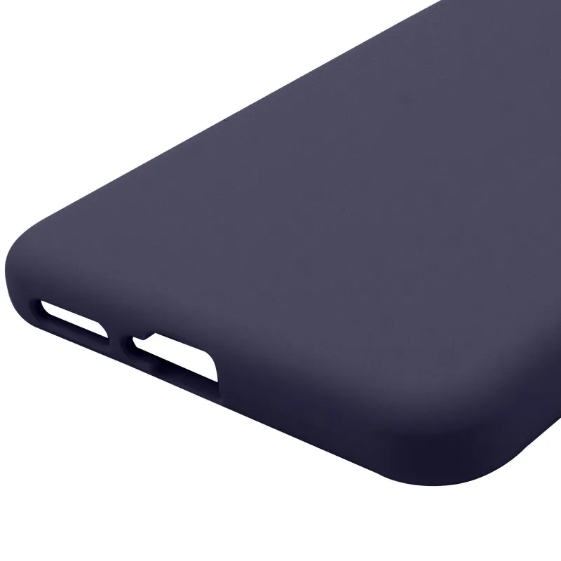 Чехол Silicone Case Lakshmi Premium з закритою камерою на Xiaomi Redmi Note 15 Pro 4G – Темно-синий / Midnight blue. Фото 6 из 6