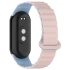 Ремінець Dual-color Magnetic для Xiaomi Mi Band 9/8 – Light Pink / Lilac Blue. Фото 3 з 8