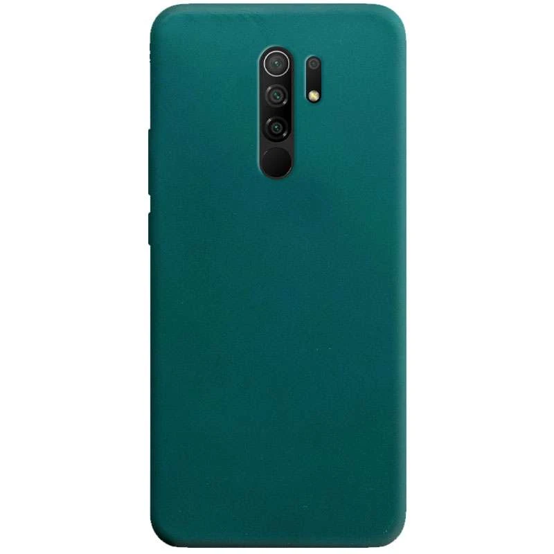 

Кольоровий силіконовий чохол на Xiaomi Redmi 9 (Зелений / Forest green)