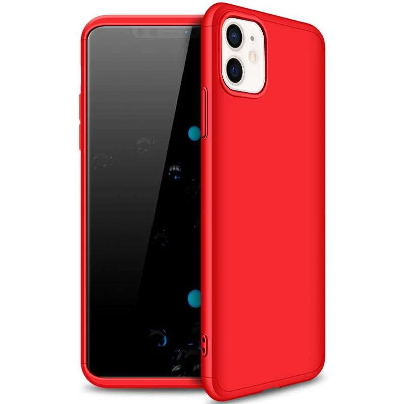 

Чохол із захистом 360 градусів GKK на Apple iPhone 12 (6.1") (Червоний)