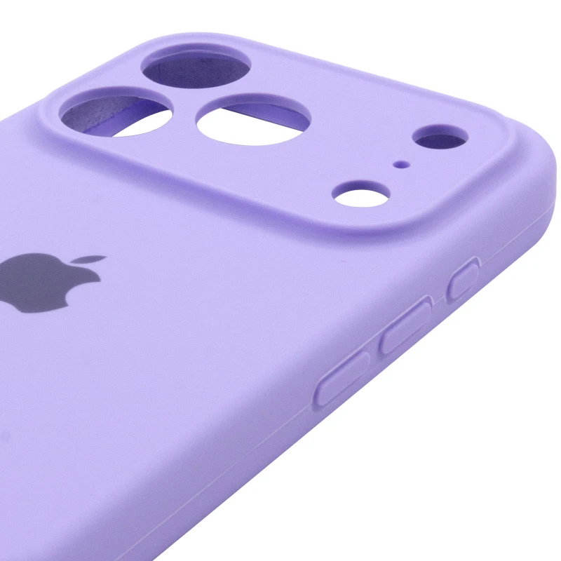 Чохол Silicone Case з захистом камери на Apple iPhone 17 Pro Max (6.9") – Бузковий / Dasheen. Фото 5 з 6