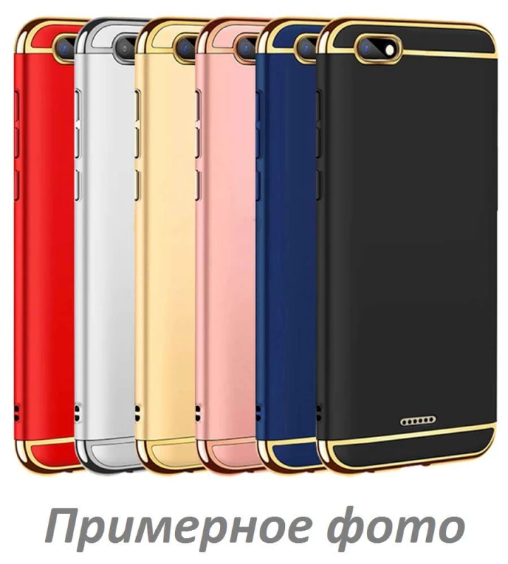 

Пластиковая накладка с хромом для Samsung Galaxy J4+ (2018) (Синий), Синій