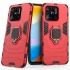 Протиударний чохол Transformer з кільцем на Xiaomi Redmi 10C – Червоний / Dante Red. Фото 1 з 5