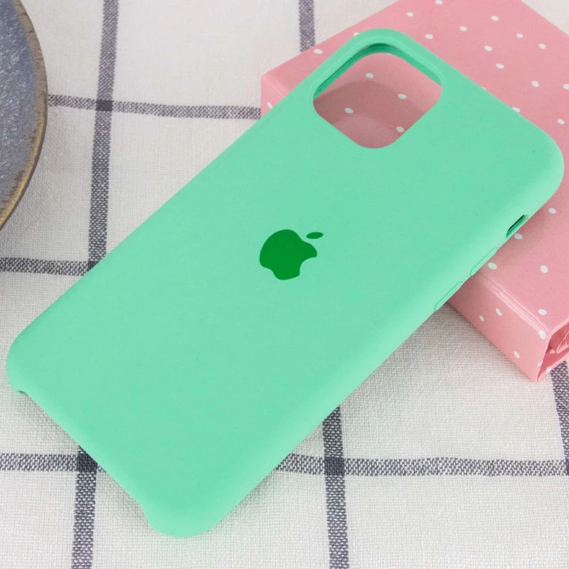 Чохол Silicone Case на Apple iPhone 11 Pro Max (6.5") – Зелений / Spearmint. Фото 2 з 3