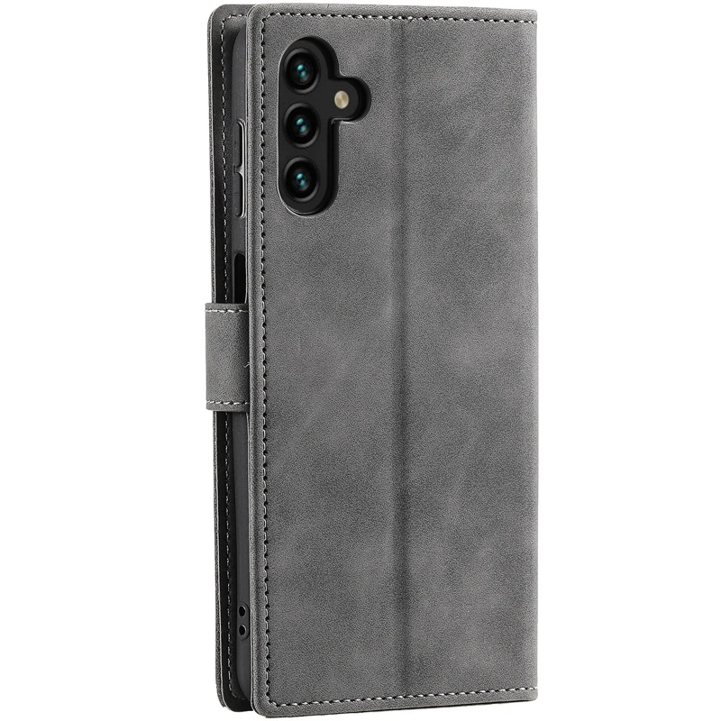 Шкіряний чохол-книжка Maverick Cover для Samsung Galaxy A16 4G/5G – Grey. Фото 2 з 5