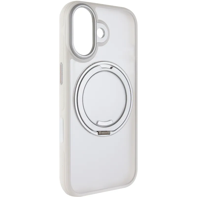 Чехол Ummi Stylish with MagSafe Ring для Apple iPhone 17 (6.3") – White. Фото 1 из 10