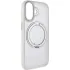 Чехол Ummi Stylish with MagSafe Ring для Apple iPhone 17 (6.3") – White. Фото 1 из 10