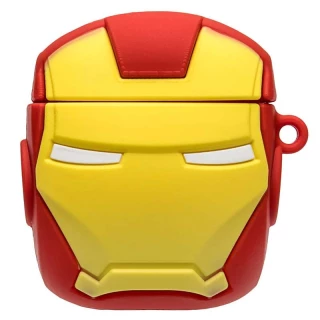 Силіконовий футляр Marvel & DC series для навушників AirPods 1/2 + карабін фото 1 з 4