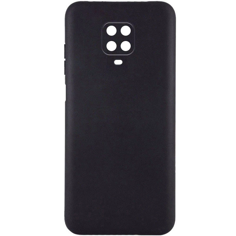 Чорний силіконовий чохол Epik із захистом камери на Xiaomi Redmi Note 9s / Note 9 Pro / Note 9 Pro Max – Чорний. Фото 1 з 1