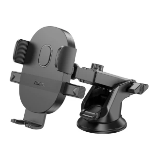 Автотримач Hoco H19 Mighty one-button (center console) фото 1 з 8