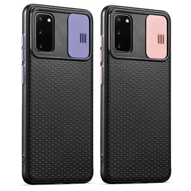 

Силіконовий чохол зі шторкою для камери на Samsung Galaxy S20