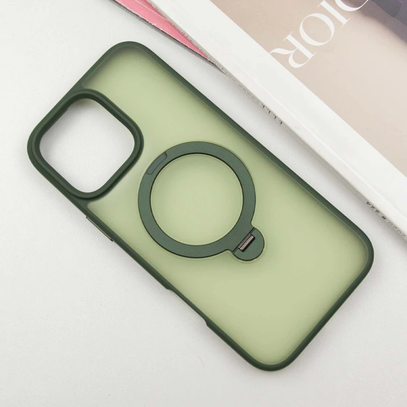 Чехол Ummi Colorful with MagSafe HQ Ring для Apple iPhone 16 Pro Max – Green. Фото 2 из 7