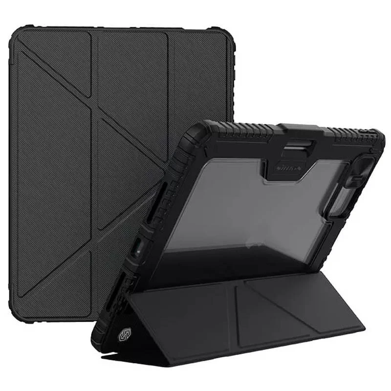 Чохол-книжка Nillkin Bumper Pro Multi-angle для Apple iPad Pro 13" (2024-25) – Black. Фото 4 з 7