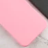 Цветной силиконовый чехол GETMAN с закрытой камерой на Xiaomi Redmi 14C / Poco C75 – Розовый / Pink. Фото 3 из 3
