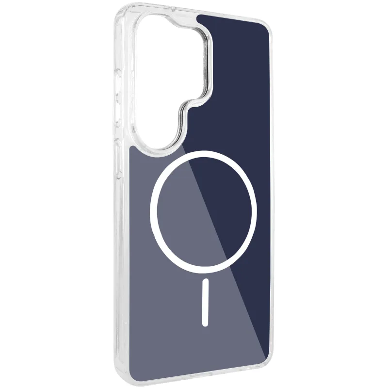 Чехол TPU+PC Nami with MagSafe для Samsung Galaxy S26 Ultra – Midnight Blue. Фото 1 из 6